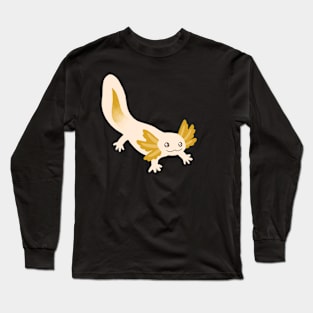 Gold Axolotl Long Sleeve T-Shirt